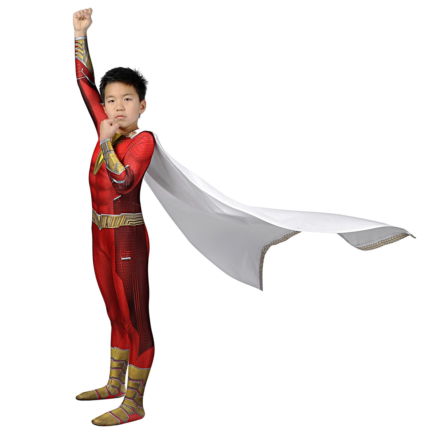 Shazam! Fury of the Gods Kids Jumpsuit Cosplay Costumes