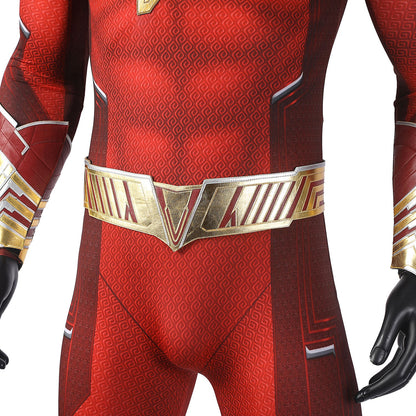 Shazam! Fury of the Gods Billy Batson Male Cosplay Costumes