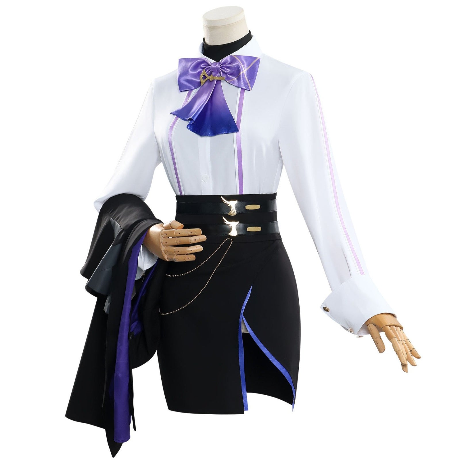 Game Genshin Impact Clorinde X Luckin Coffee Cosplay Costumes