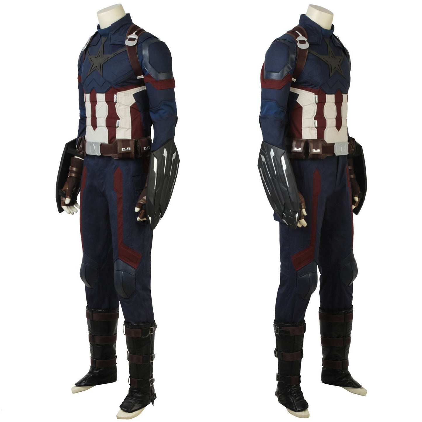 Avengers 3 Infinity War Captain America Steve Rogers Male Fullset Cosplay Costumes