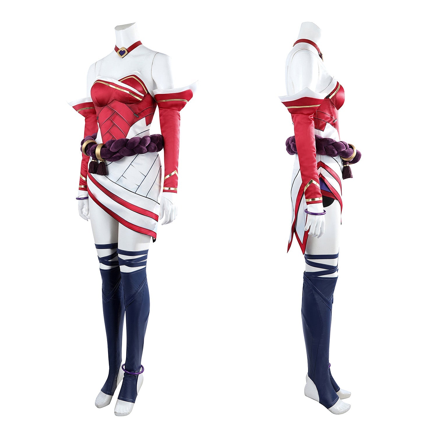 LOL 2XKO Ahri Female Full Set Top Level Cosplay Costumes