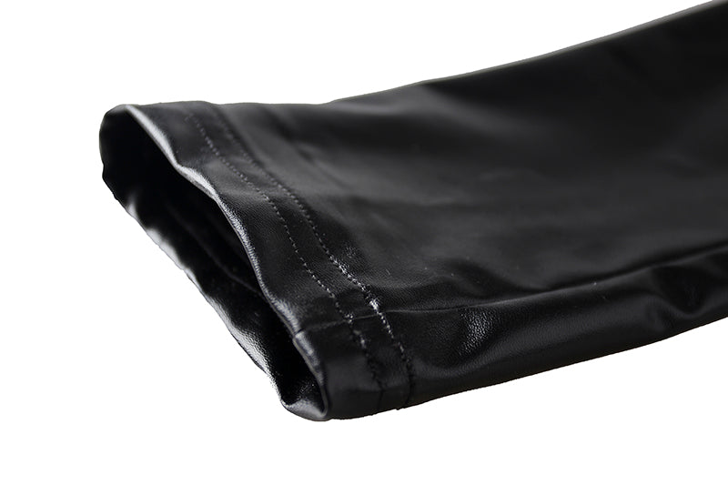 X-Men Gambit Male Fullset Leather Cosplay Costumes with Long Coat