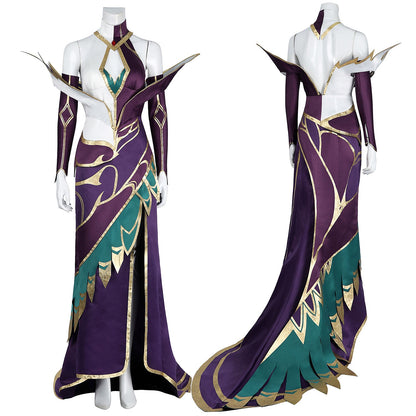 League of Legends Coven Morgana Premium Edition Female Cosplay Costumes