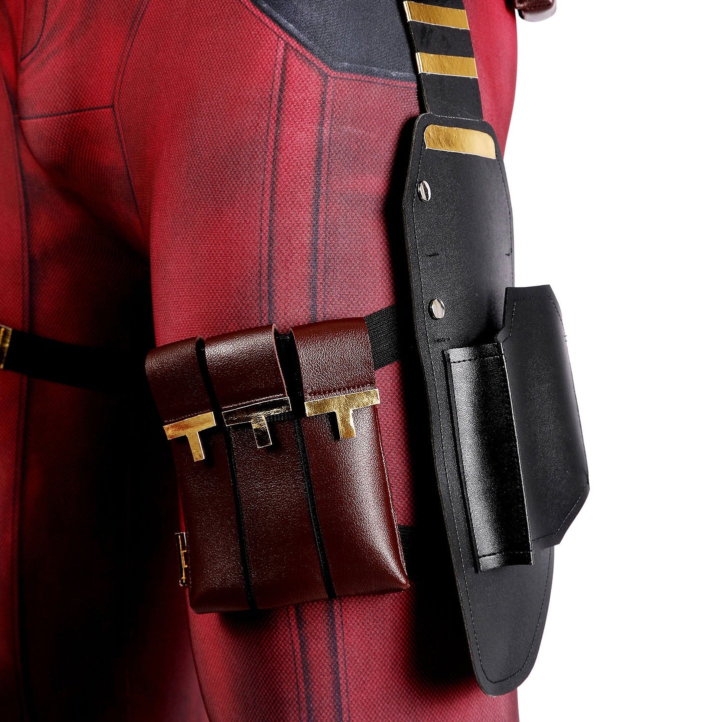 Deadpool 3 Wade Wilson Male Jumpsuit with Accessories Cosplay Costumes