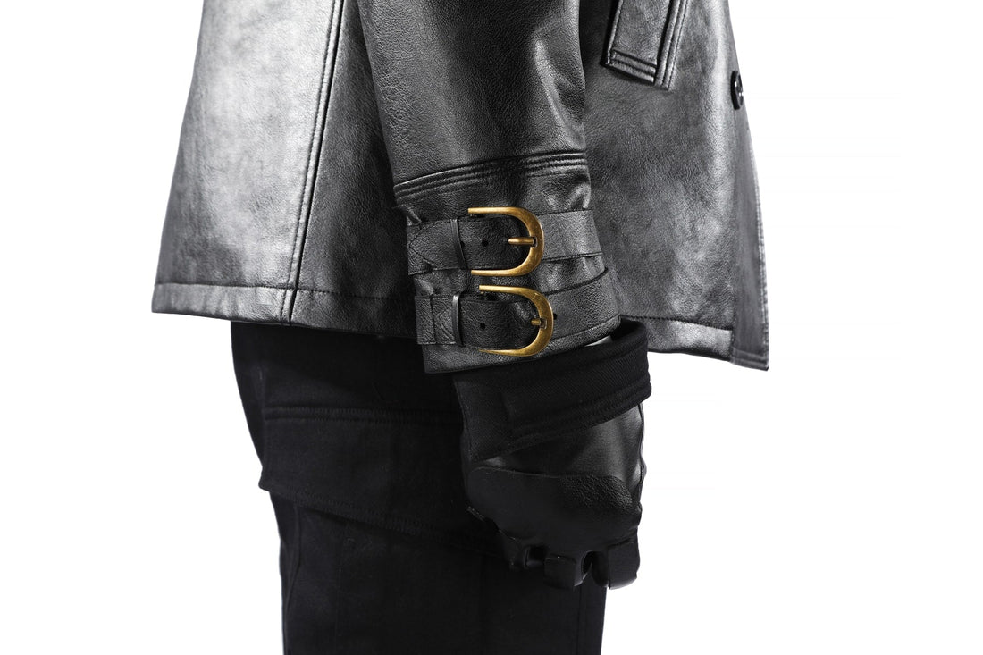 Resident Evil 9 Requiem Leon Leather Jacket Fullset Cosplay Costumes