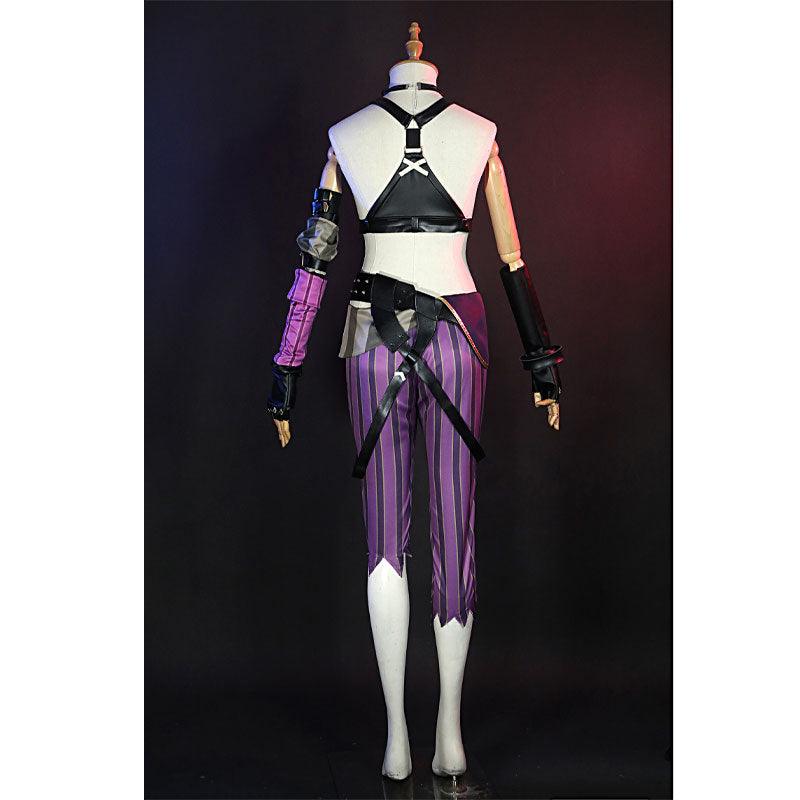 Game LOL Arcane Jinx Fullset Cosplay Costumes