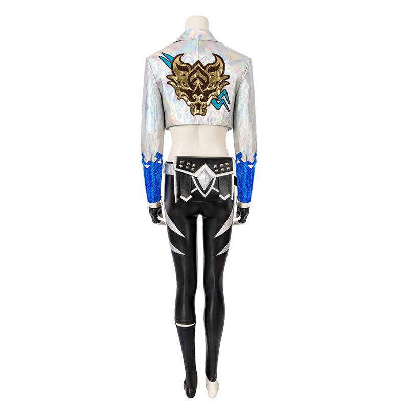 Game LOL KDA ALL OUT Akali Fullset Cosplay Costumes