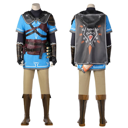 The Legend of Zelda Tears of the Kingdom Link Outfit Cosplay Costumes