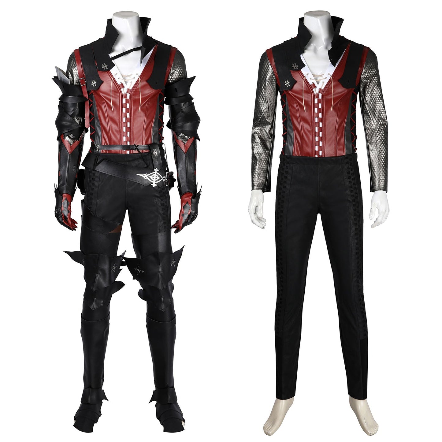 FF16 Final Fantasy XVI Clive Rosfield Male Leather Cosplay Costumes