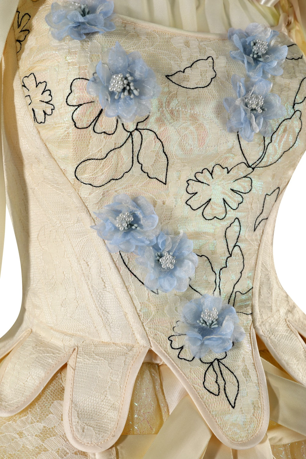 Pre-order Wednesday 2 The Addams Family Enid Sinclair Ball Gala Gown Dress Costumes