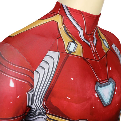 Avengers Iron Man Tony Stark Nanotech suit Male Jumpsuit Cosplay Costumes