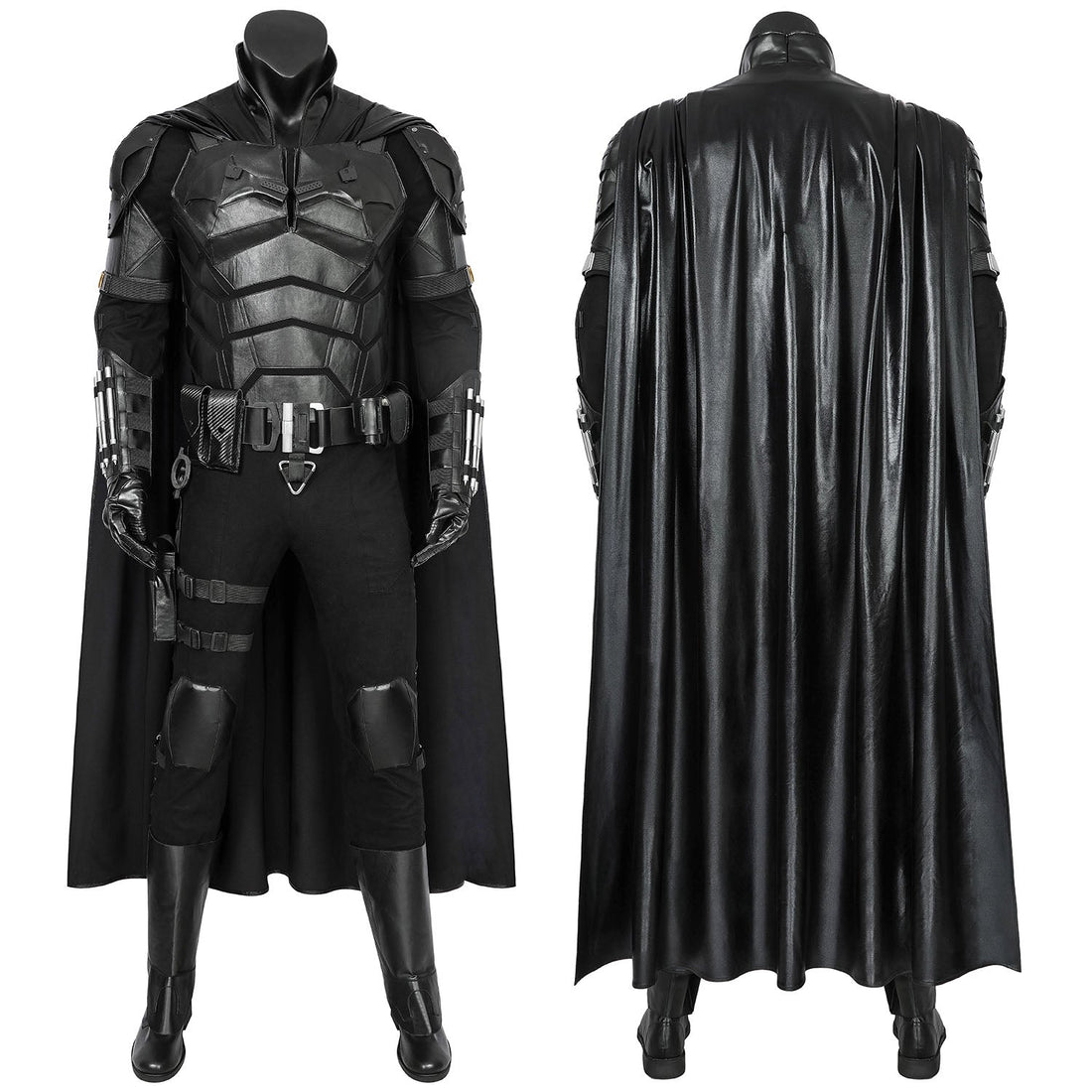 The Batman 2022 Movie Bruce Wayne Robert Pattinson Male Cosplay Costumes