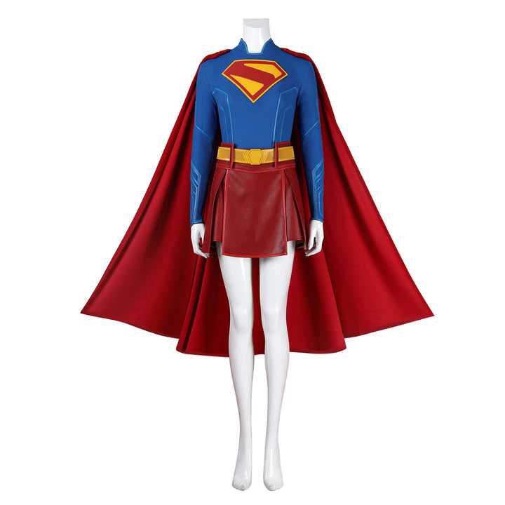 Superman 2025 Legacy Supergirl Female Top Cosplay Costumes