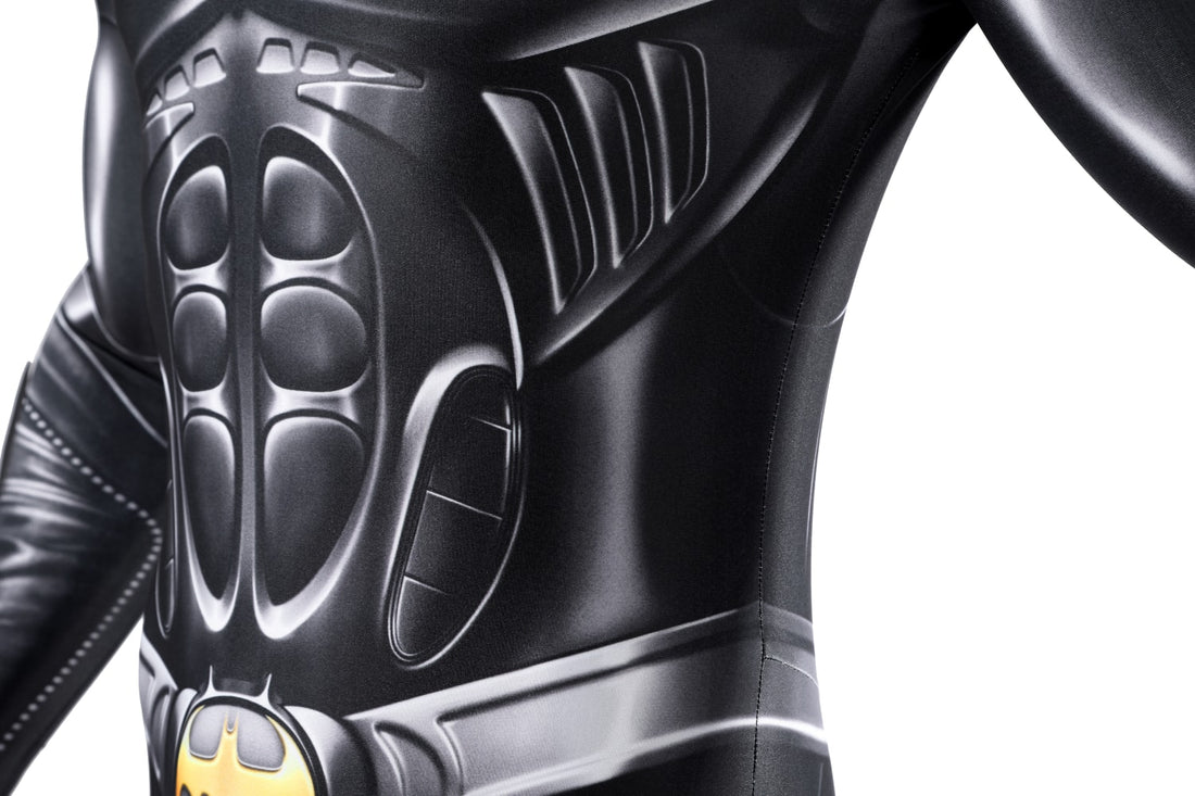 Batman Forever Bruce Thomas Wayne Jumpsuit with Cloak Cosplay Costumes