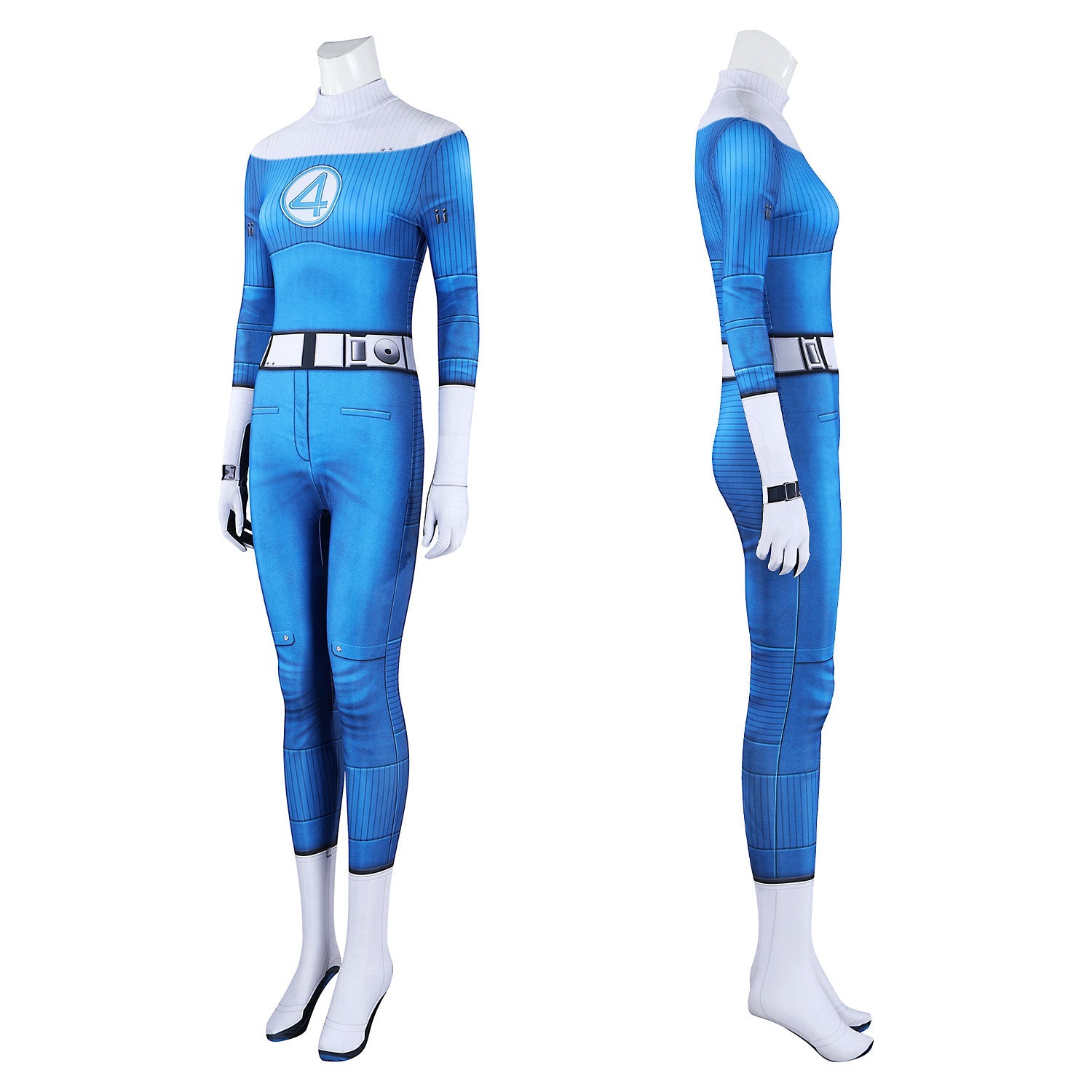 Fantastic Four First Steps Invisible Woman Susan Storm Richards Jumpsuit Costumes