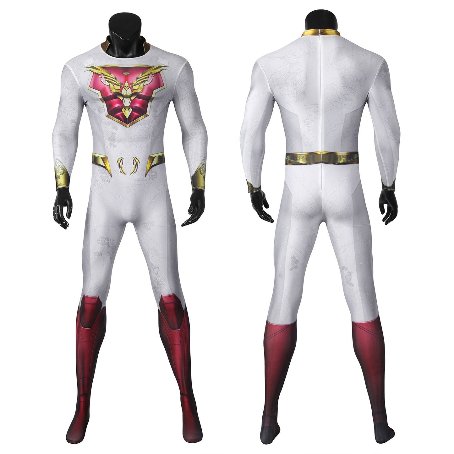 Jupiter's Legacy Sheldon Sampson the Utopian Male Jumpsuit Cosplay Costumes