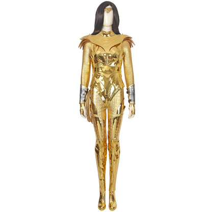 Wonder Woman Diana Prince Golden Eagle Armor Female Cosplay Costumes