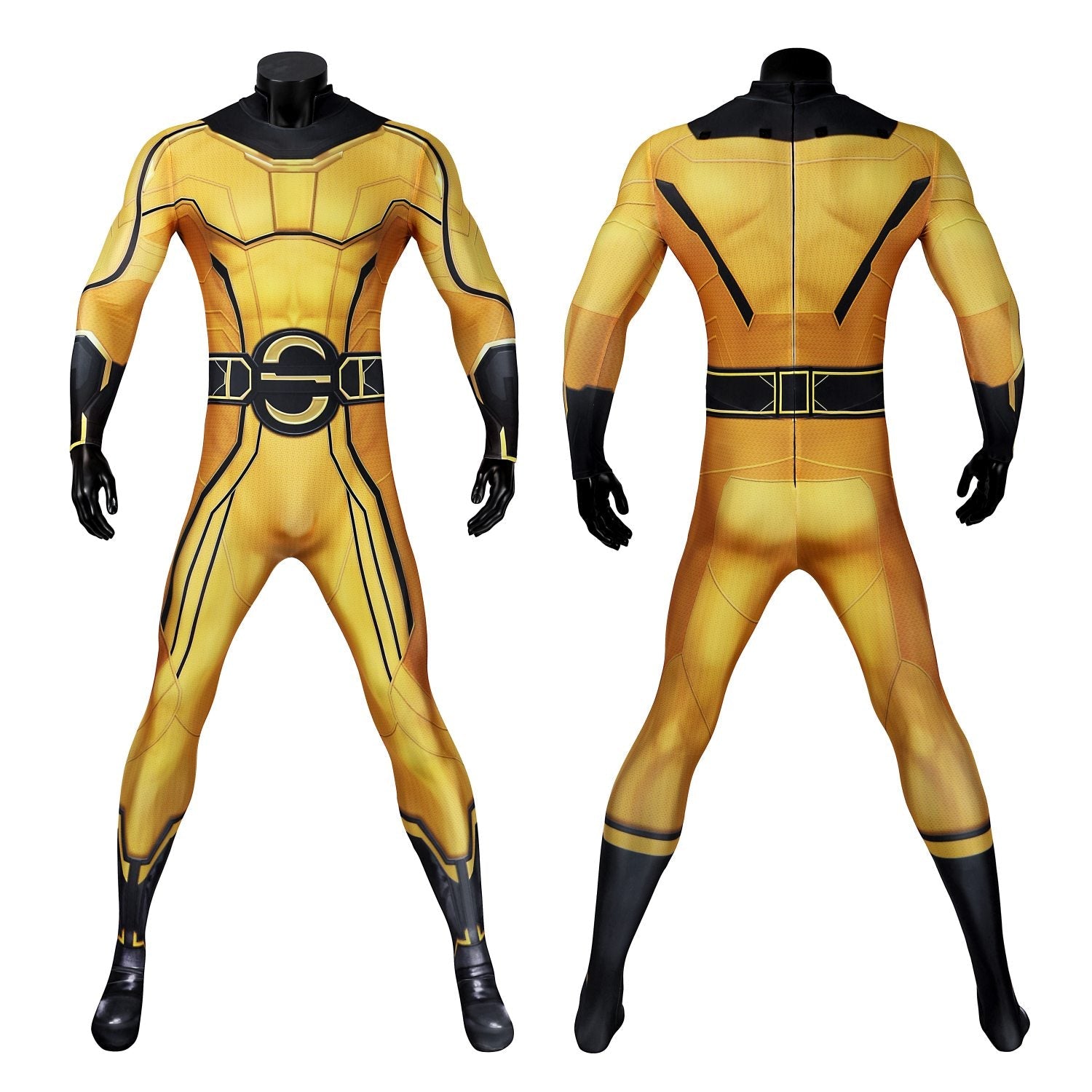 Thunderbolts Sentry Male Jumpsuit with Cloak Cosplay Costumes