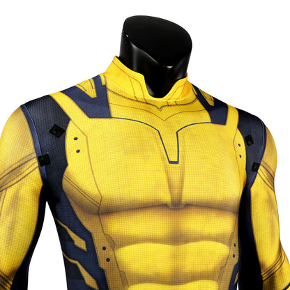 X-men Deadpool 3 Wolverine James Logan Howlett Male Jumpsuit Cosplay Costumes