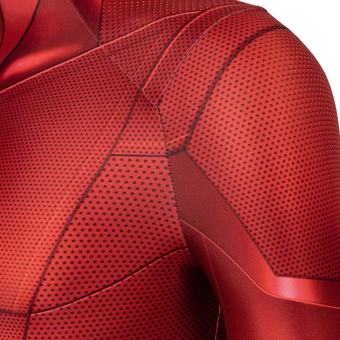 The Flash Season 5 Barry Allen Male Jumpsuit with Mask Cosplay Costumes