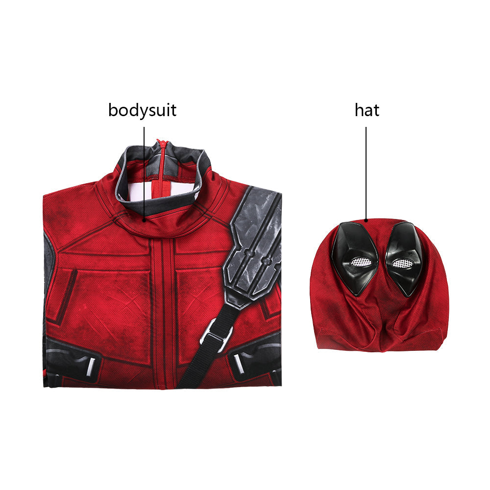 X-men Deadpool Wade Winston Male Jumpsuit Cosplay Costumes