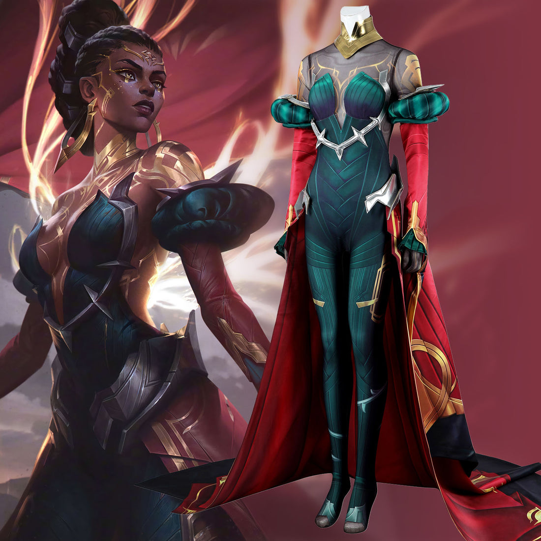 Game LOL Arcane 2 Mel Female Jumpsuit Full Set Cosplay Costumes