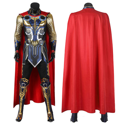 Thor 4 Love and Thunder Thor Male Gold Sleeve Cosplay Costumes