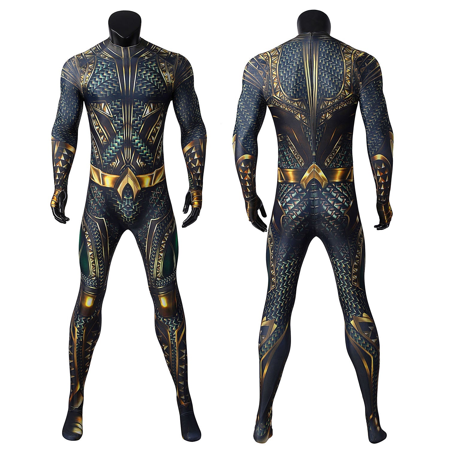 Aquaman And The Lost Kingdom Arthur Curry Male Jumpsuit Cosplay Costumes