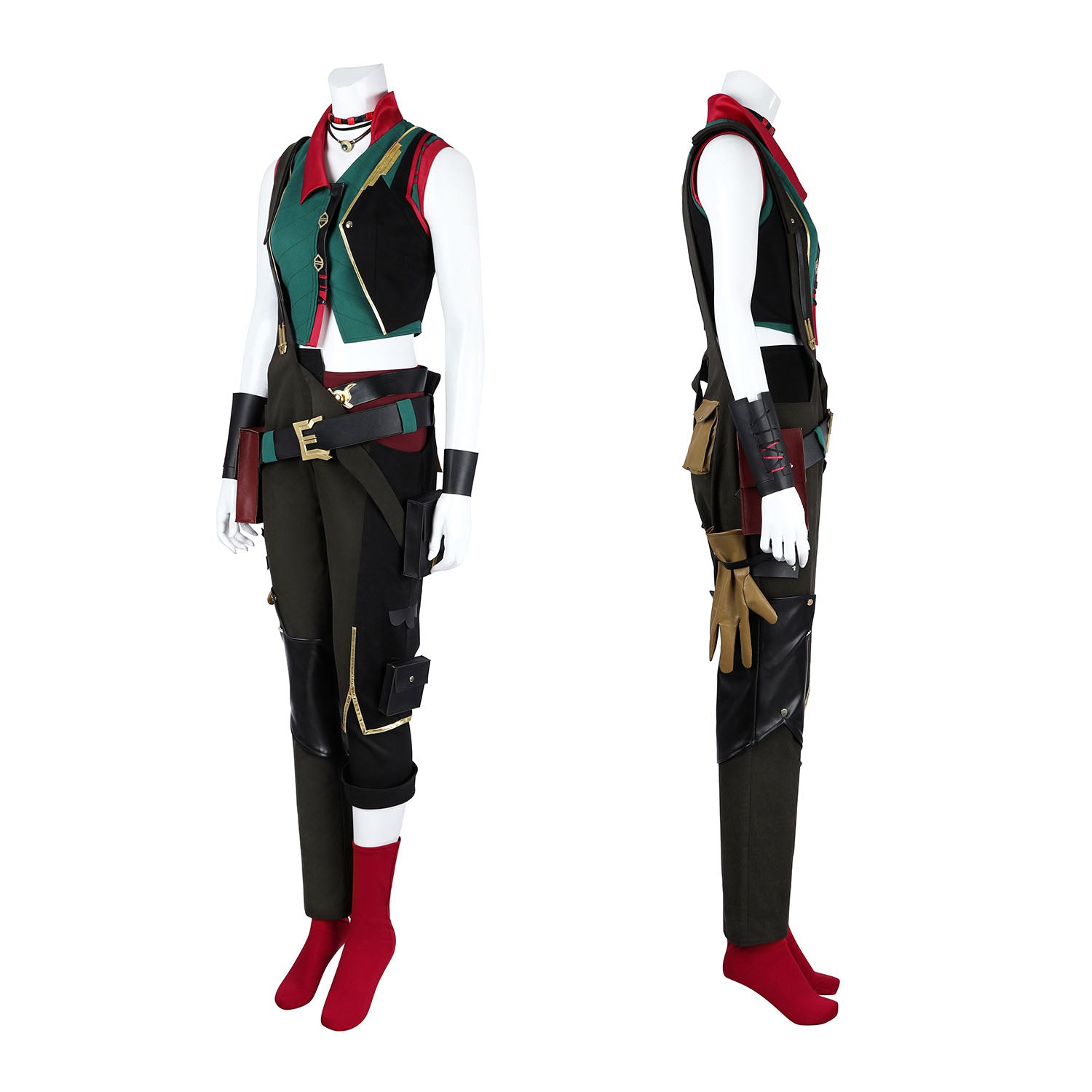 Game LOL Arcane 2 BAOBAO Universe Jinx Cosplay Costumes