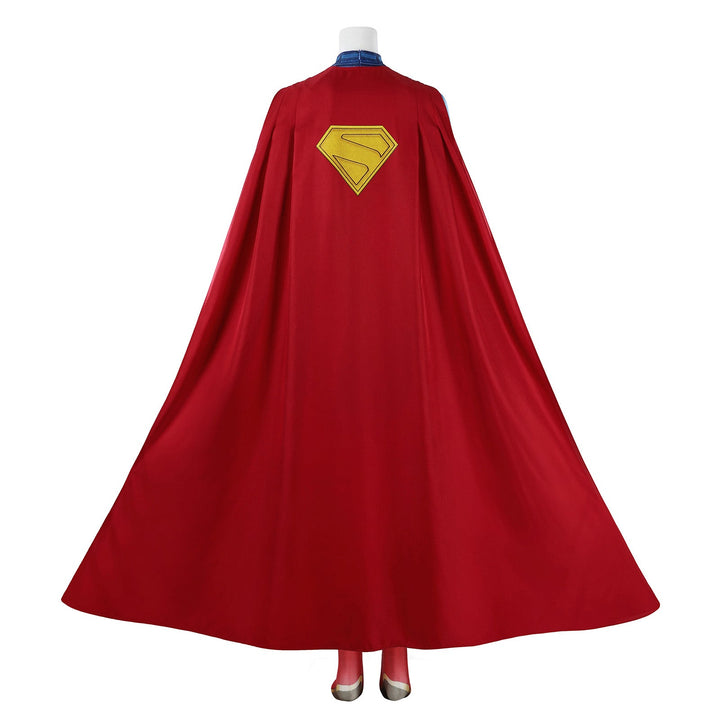 Supergirl Kara Zor-El Jumpsuit Superwoman Cosplay Costumes