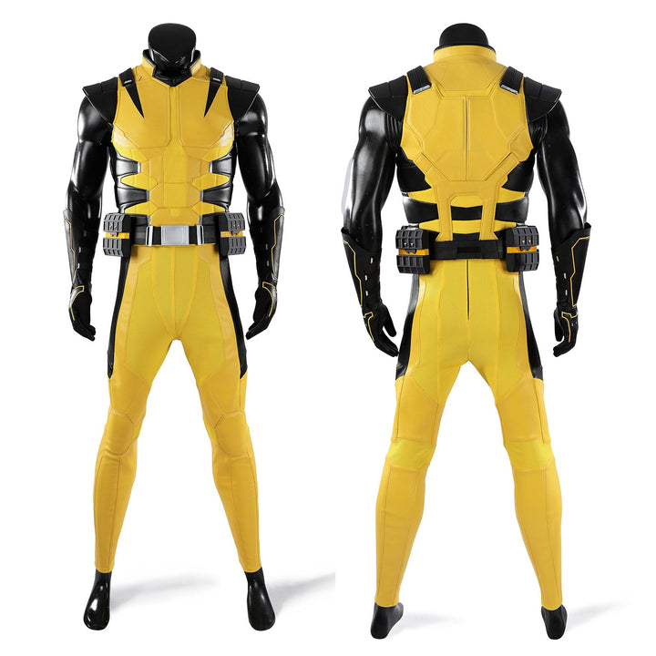Marvel Wolverine Yellow Suit Top Level New Cosplay Costumes