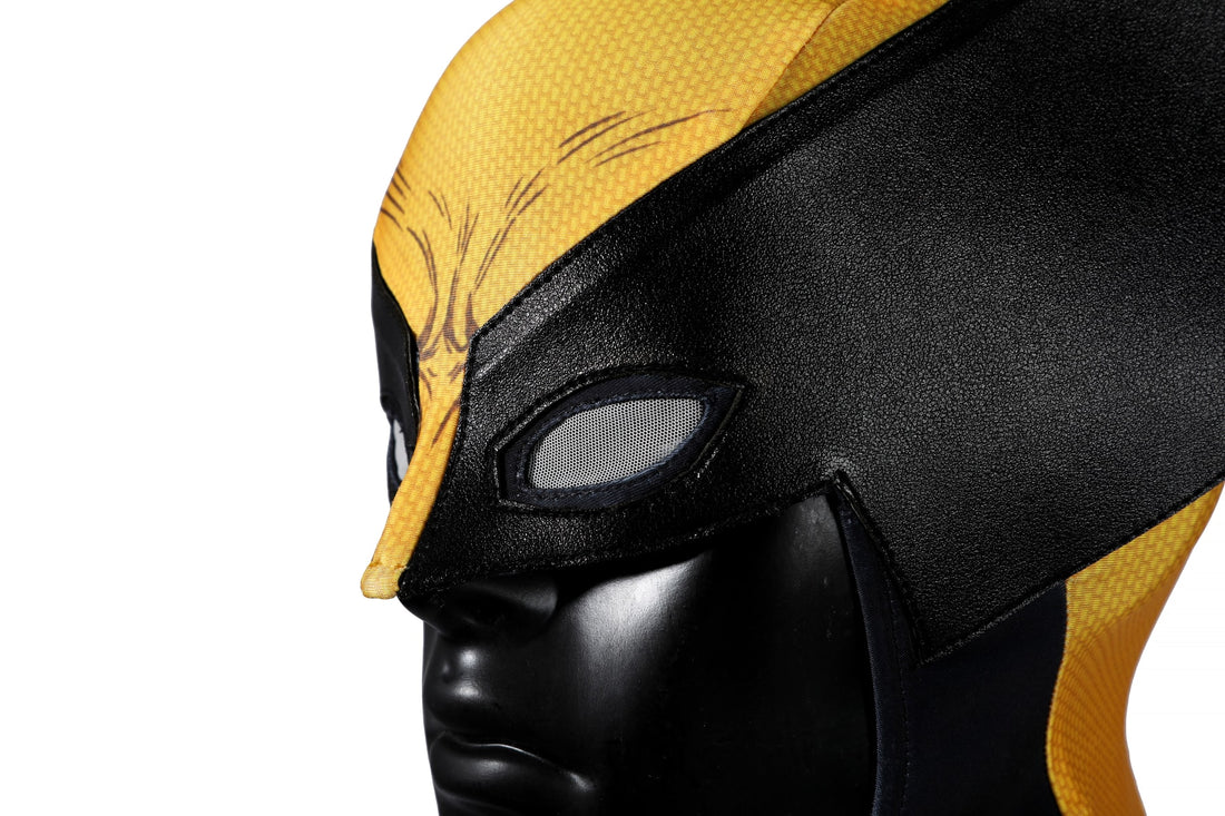 X-Men '97 Wolverine The Brown Suit Jumpsuit Helmet Cosplay Costumes
