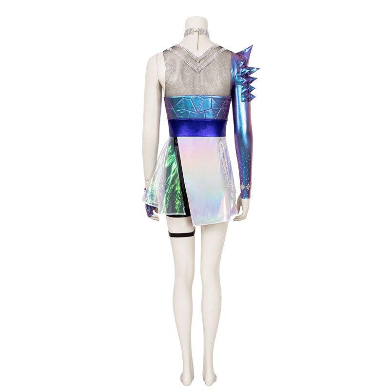 Game LOL KDA ALL OUT Ahri Fullset Cosplay Costume With Free Ears