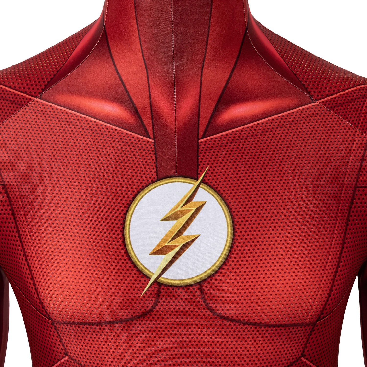 The Flash Season 5 Barry Allen Male Jumpsuit with Mask Cosplay Costumes
