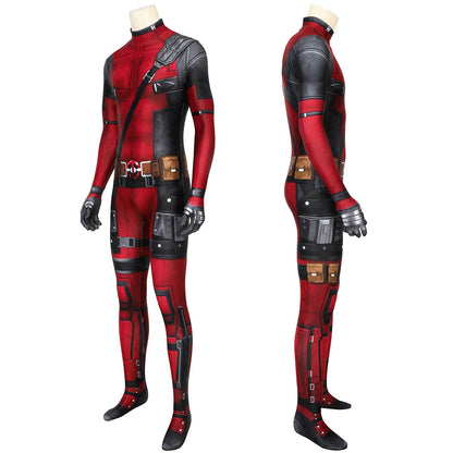 X-men Deadpool Wade Winston Male Jumpsuit Cosplay Costumes