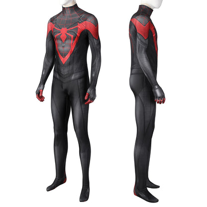 Spider-Man: Miles Morales PS5 Suit V2 Male Jumpsuit Cosplay Costumes