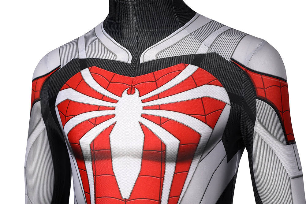 Spider-Man PS5 Remastered New Armoured Advanced Suit Jumpsuit Cosplay Costumes