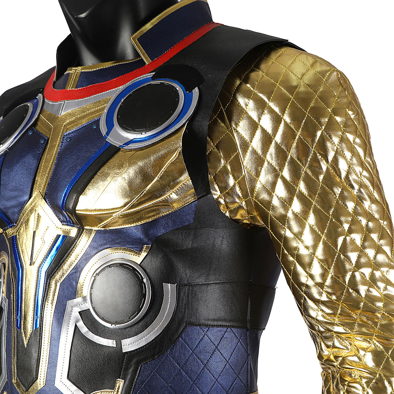 Thor 4 Love and Thunder Thor Male Gold Sleeve Cosplay Costumes