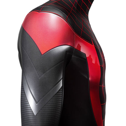 Ultimate Spider-Man PS5 Miles Morales Male Jumpsuit Cosplay Costumes