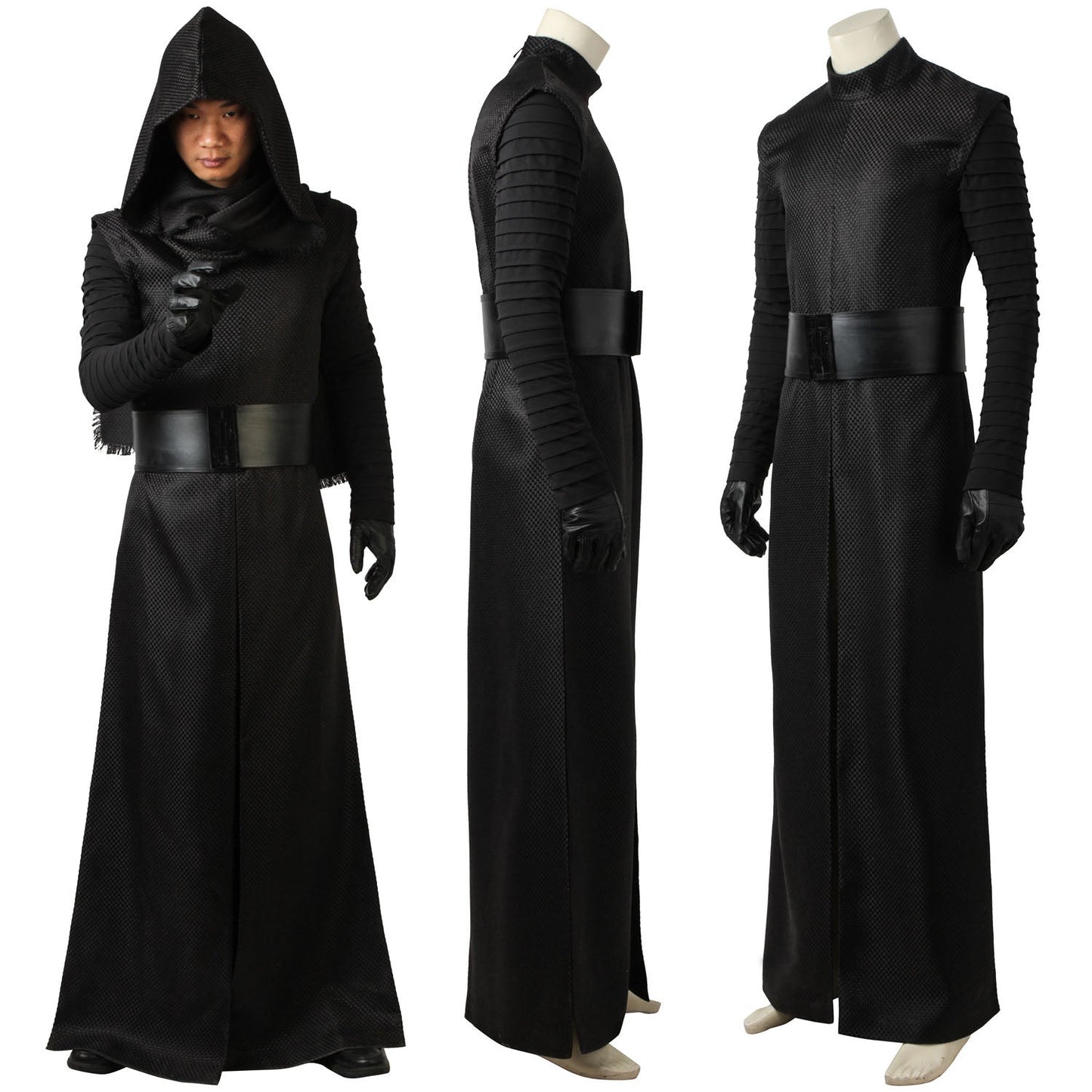 Star Wars 7 The Force Awakens Kylo Ren Male Fullset Cosplay Costumes