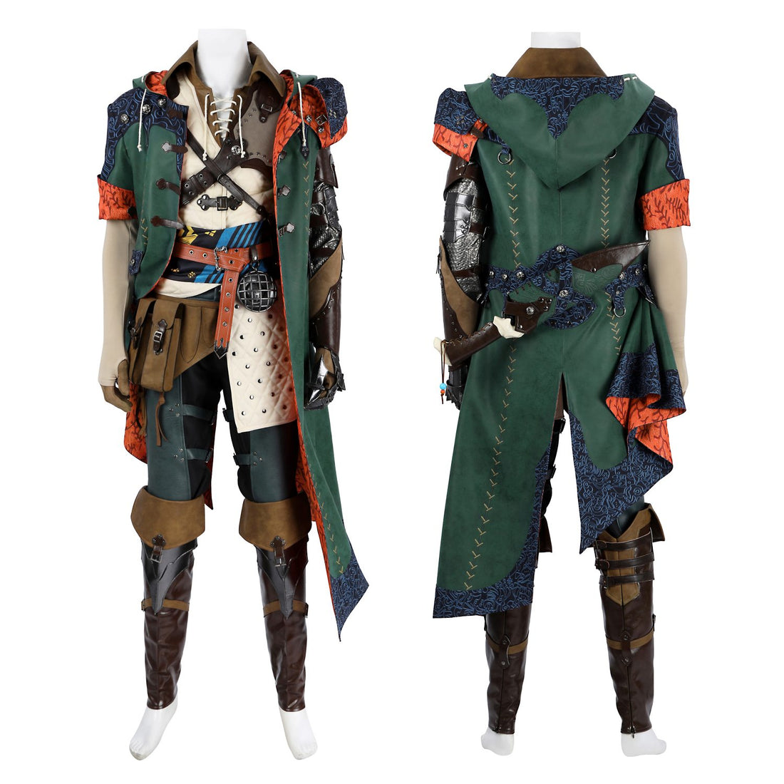 Monster Hunter Wilds Hope Armor Full Set Top Cosplay Costumes