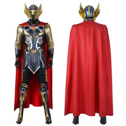 Thor 4 Love and Thunder Thor Male Gold Sleeve Cosplay Costumes