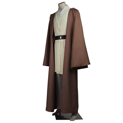 Star Wars Jedi Knight Obi-Wan Kenobi Male Fullset Cosplay Costumes