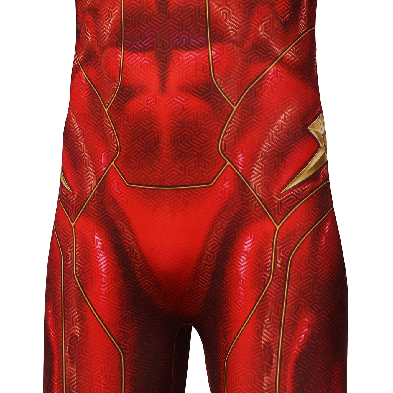 Flashpoint Barry Allen The Flash Male Jumpsuit with Mask Cosplay Costumes