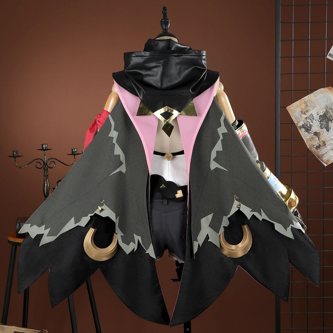 Game Genshin Impact Jahoda Full Set Top Cosplay Costumes