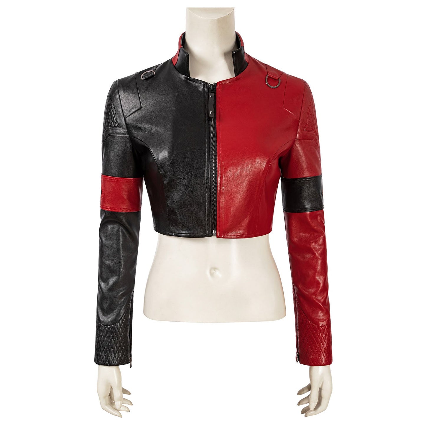 The Suicide Squad 2 Harley Quinn Fight Suit Leather Cosplay Costumes