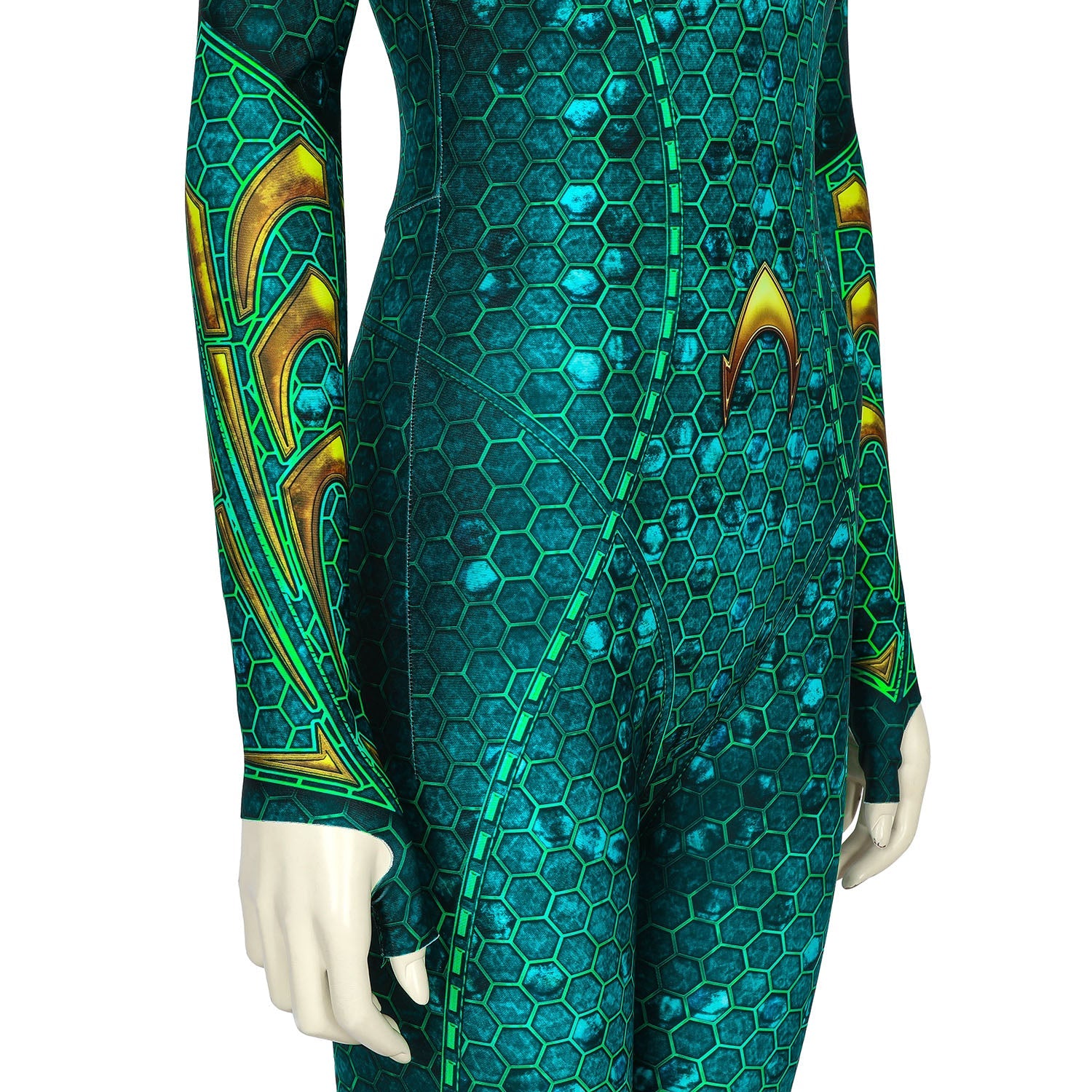 Justice League Aquaman 2 Mera Female Jumpsuit Cosplay Costumes