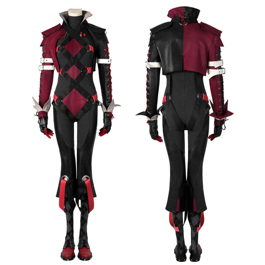 Gotham Knights Harley Quinn Boss Outfit Female Fullset Cosplay Costumes