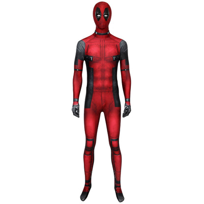 X-men Deadpool Wade Winston Male Jumpsuit Full Set Cosplay Costumes