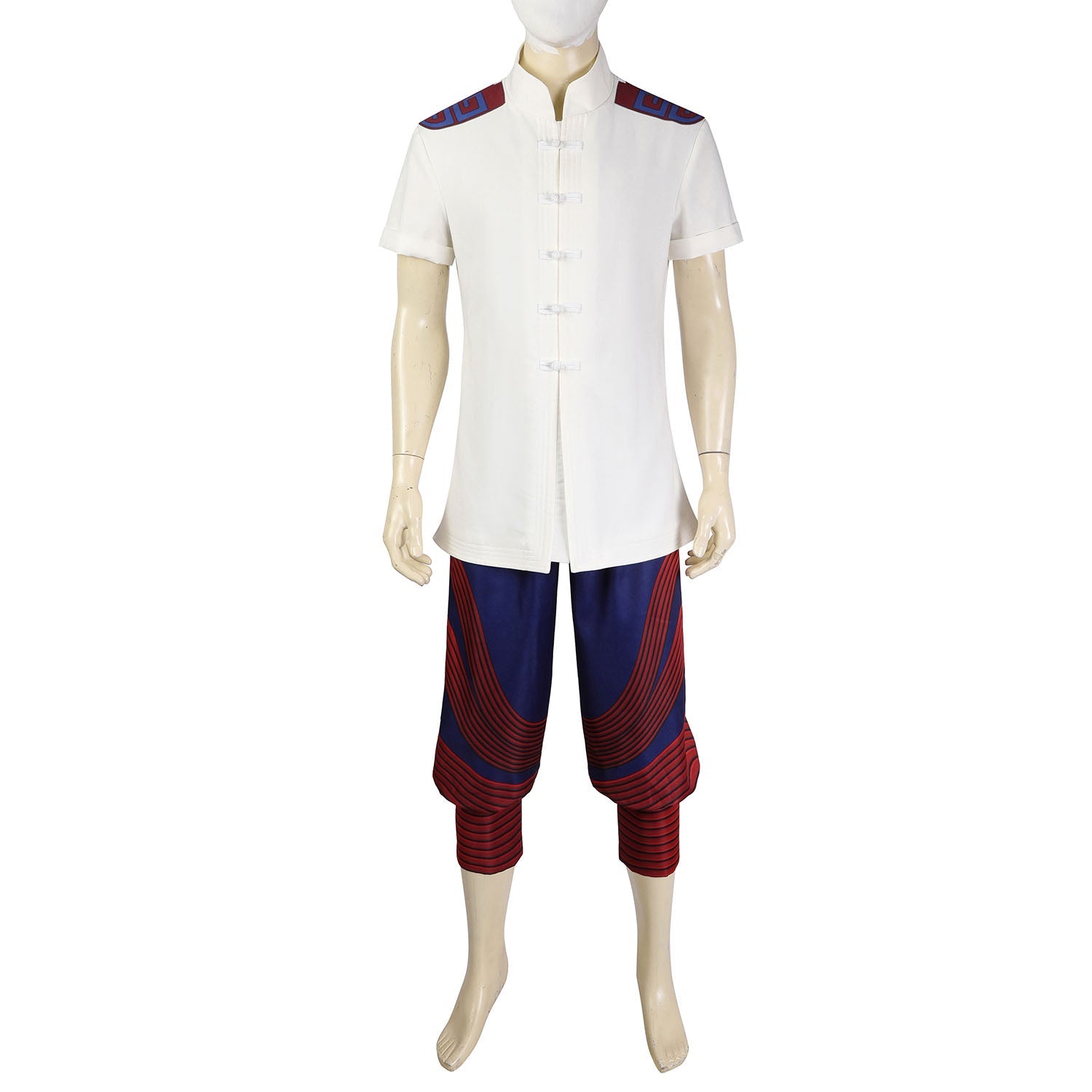 Mortal Kombat 1 MK1 Liu Kang Male Fullset Cosplay Costumes